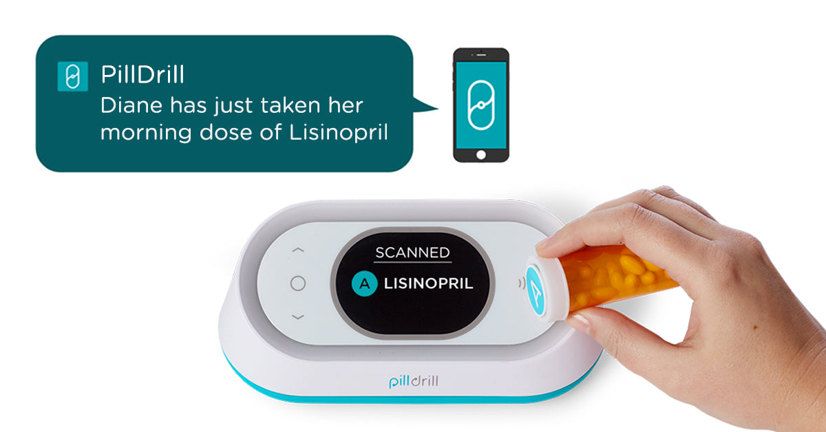 Sistema inteligente de seguimiento de medicamentos PillDrill
