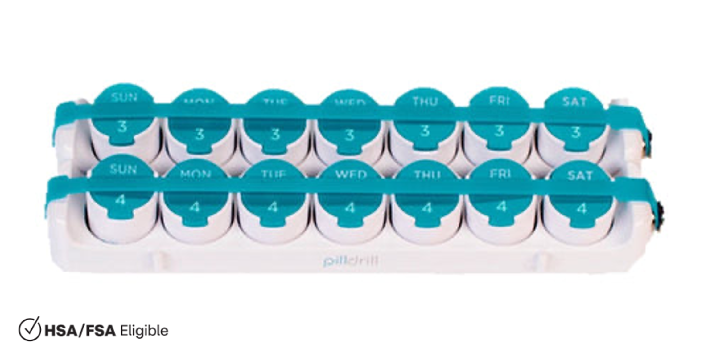 PillDrill Weekly Pill Strips